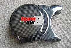 Carbon fiber engine cover for Ducar 125 cc