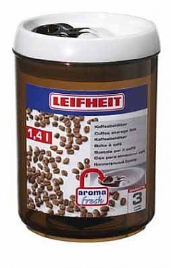 31205 Vorratsbehlter Aromafresh Kaffee / Transparent-Weiss