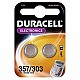 Duracell D357 / D303 Electronics 2er Blister